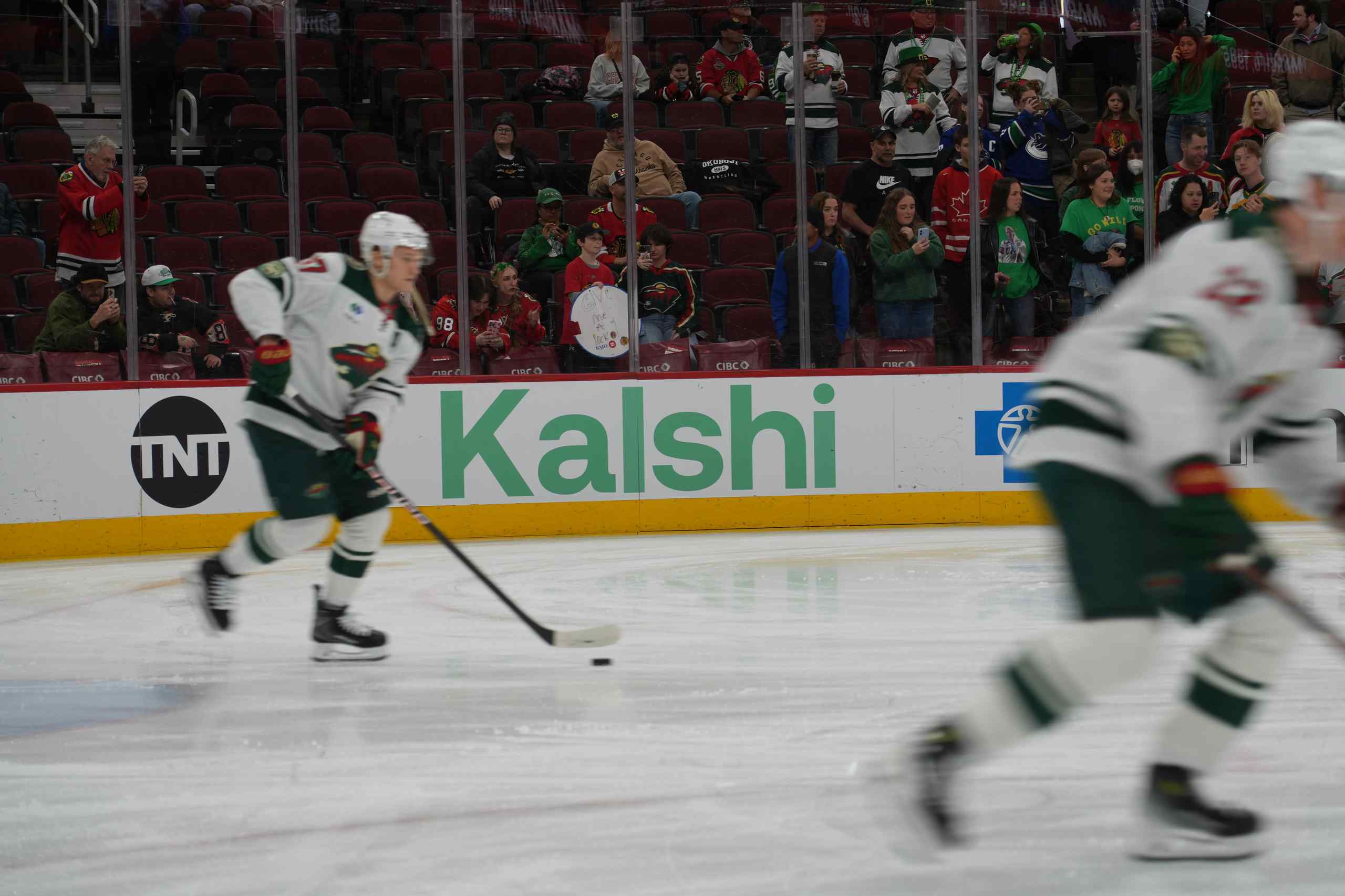 Prediction market Kalshi featured on NHL boards